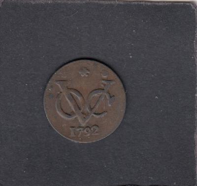 Beschrijving: Duit V.O.C. West Friesland S257